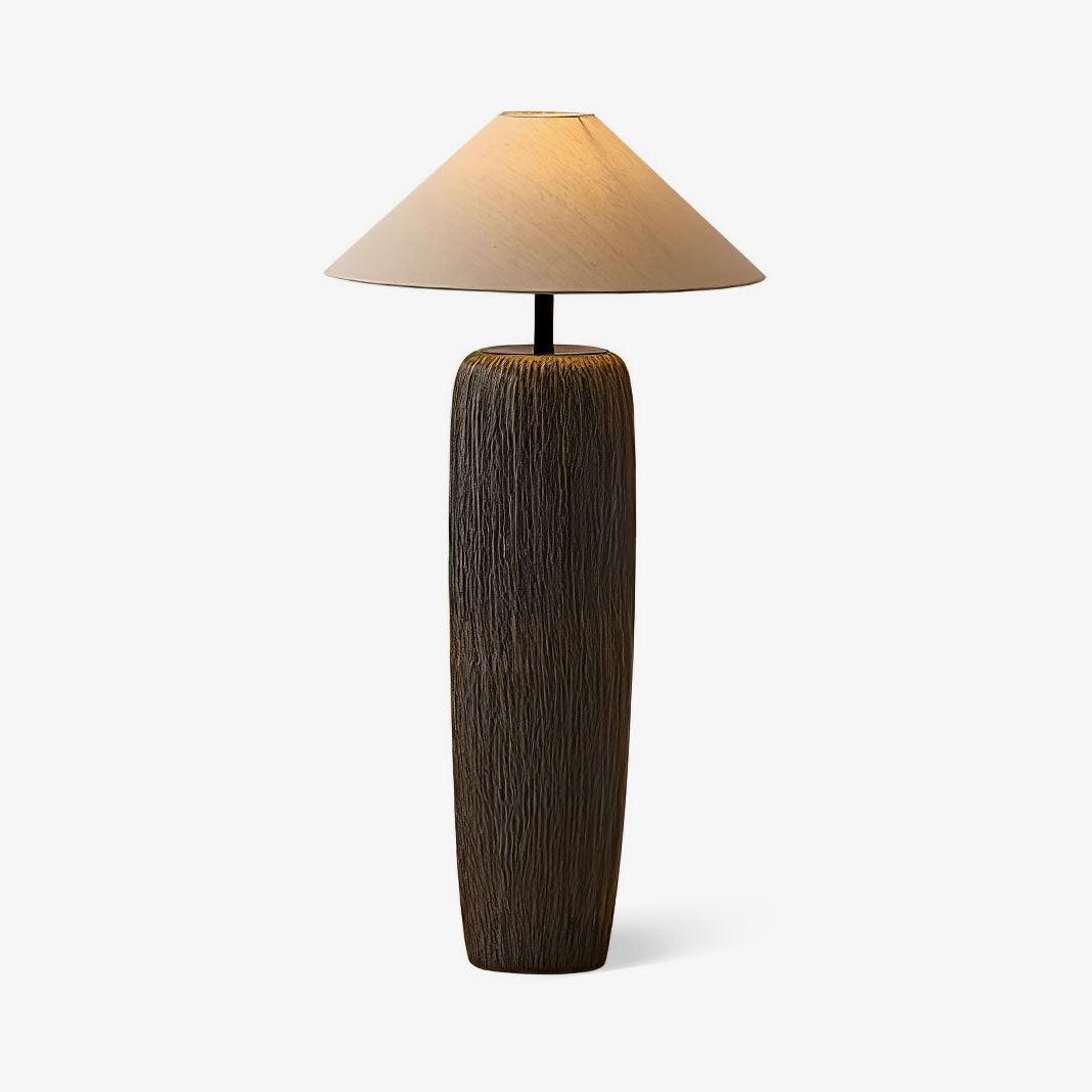 Hael zewnętrzna lampa stojąca ze starożytnego drewna