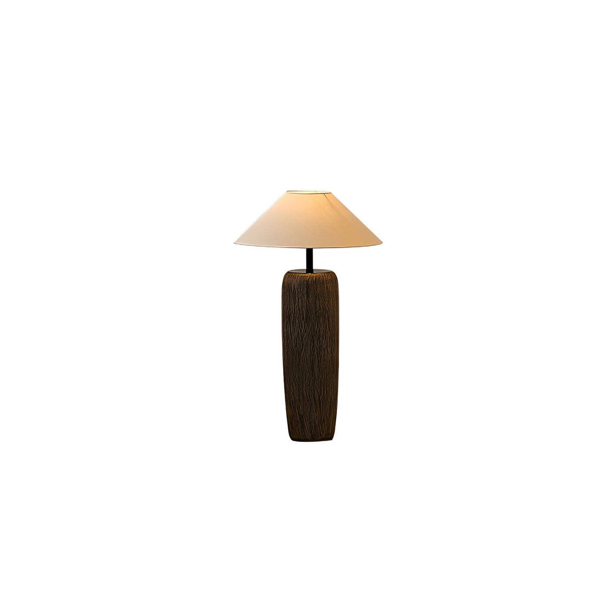 Hael zewnętrzna lampa stojąca ze starożytnego drewna