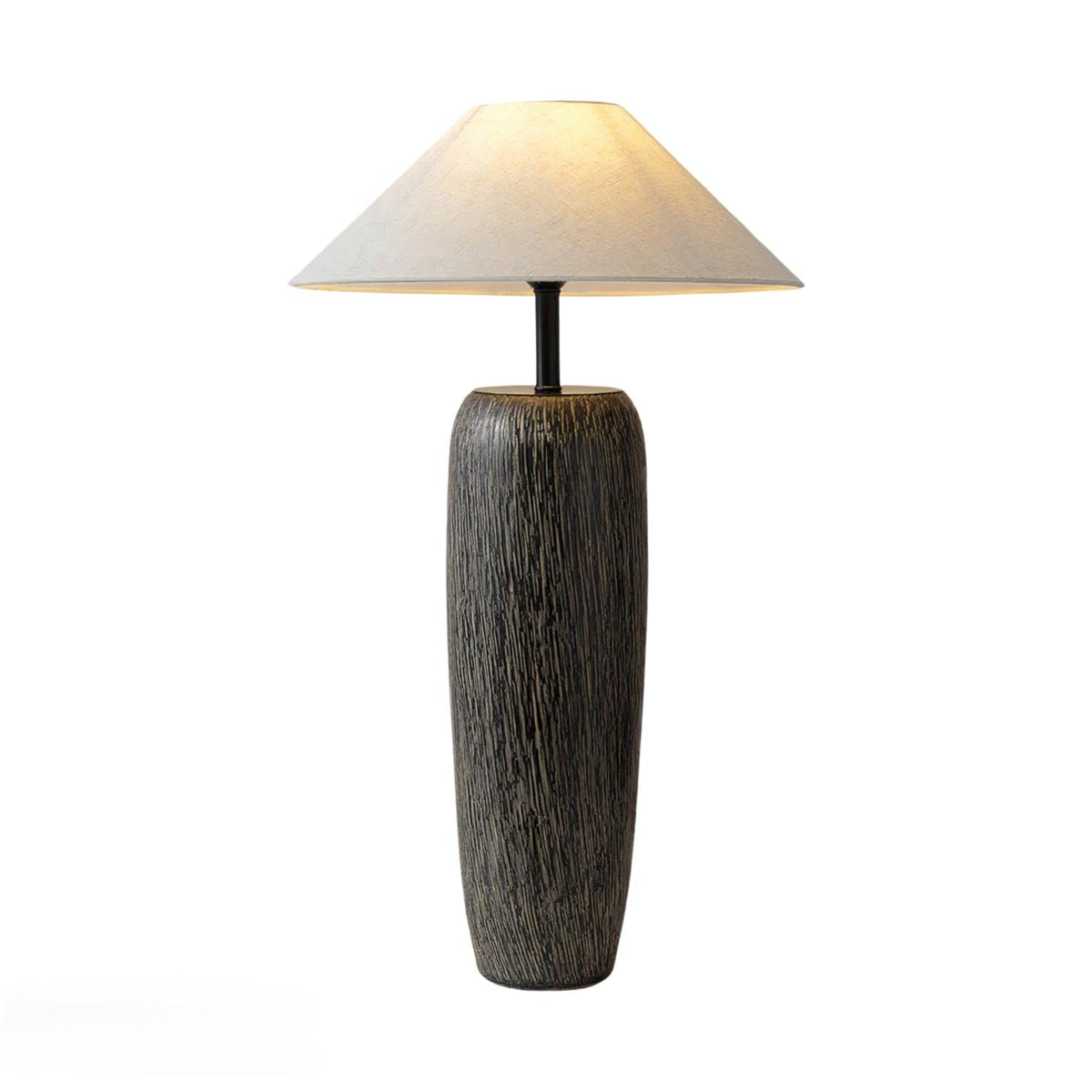 Hael zewnętrzna lampa stojąca ze starożytnego drewna