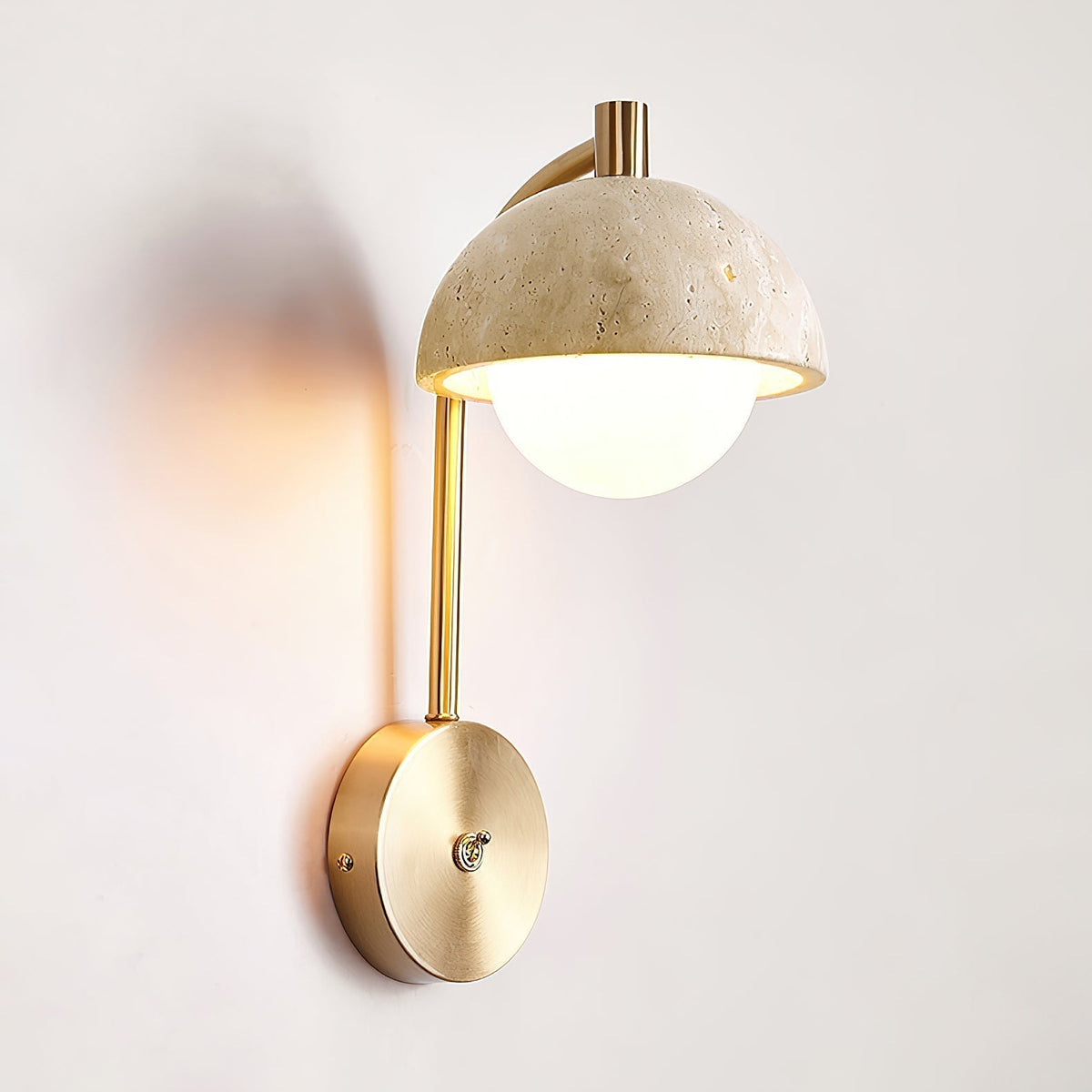 Valelaine kinkiet w stylu Travertine