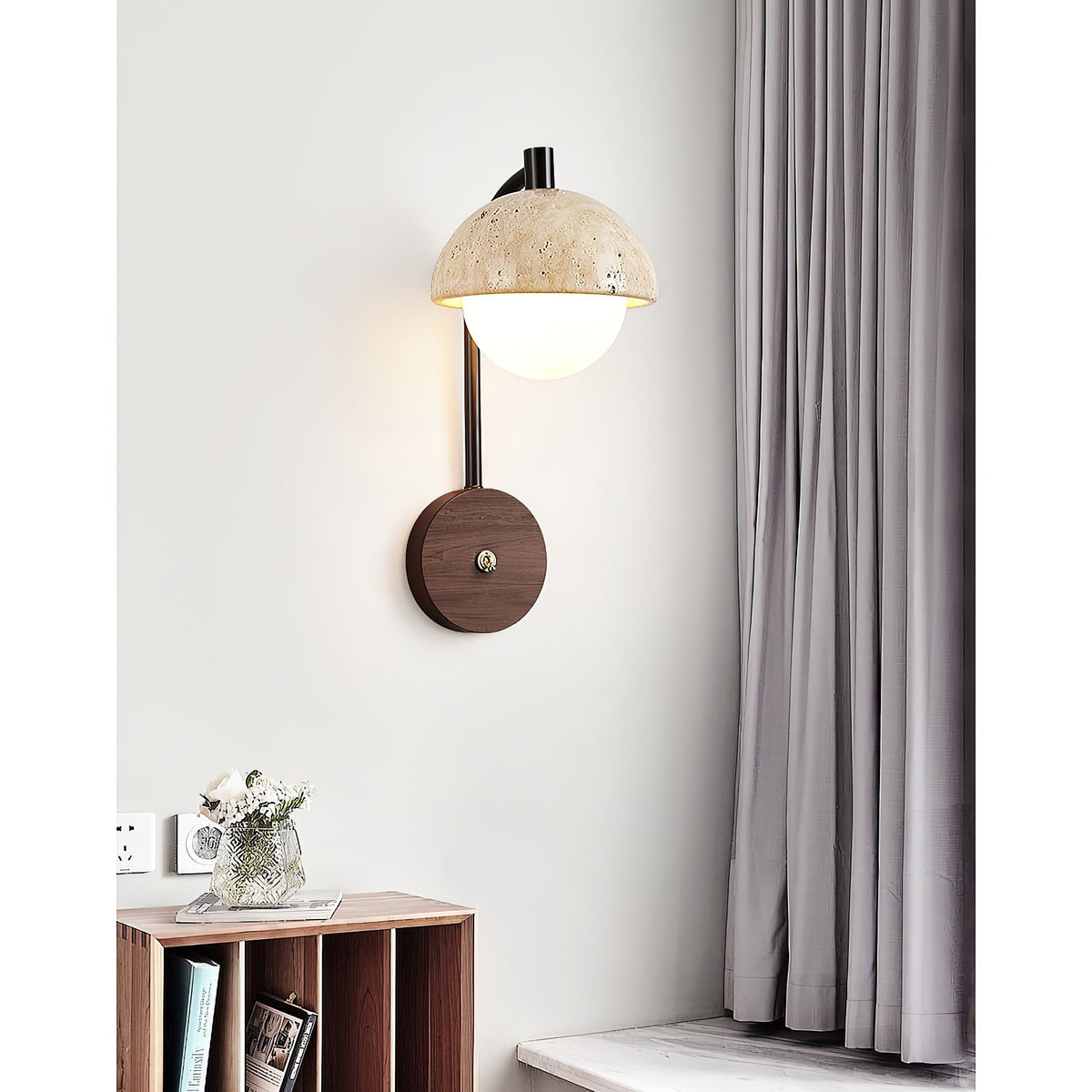 Valelaine kinkiet w stylu Travertine