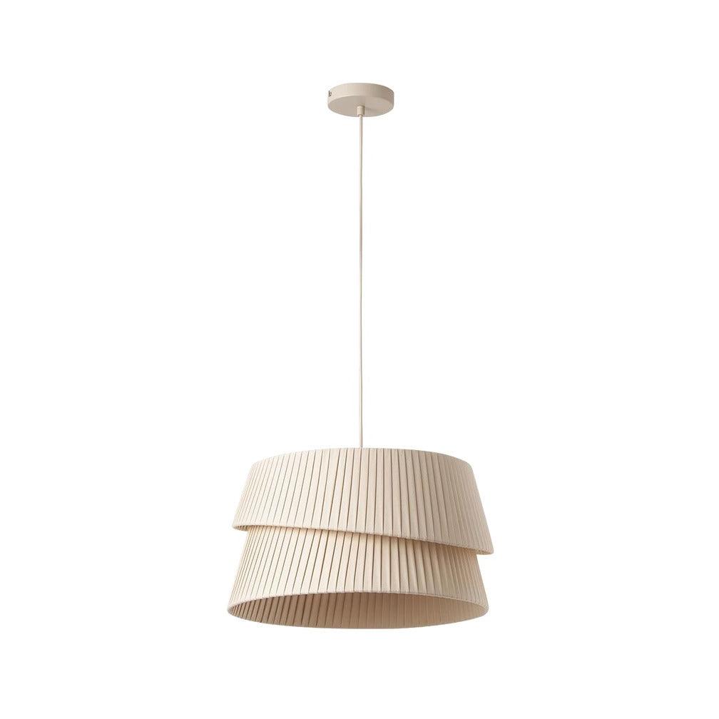 Tocan wisząca lampa płócienna w stylu skandynawskim