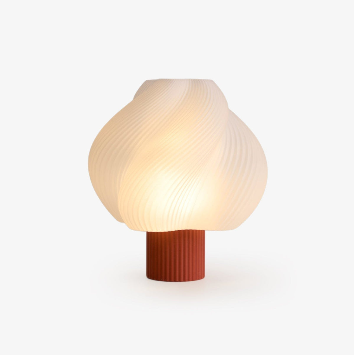Buffy nowoczesna lampa stołowa z tworzywa sztucznego
