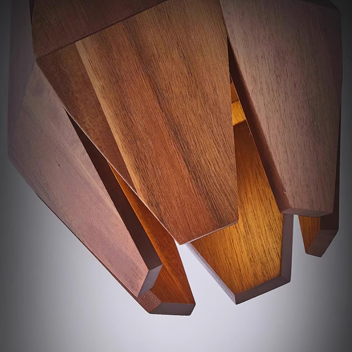 Miro lampa wisząca z geometrycznym kloszem drewnianym ciepłe światło nordycki minimalistyczny akcent