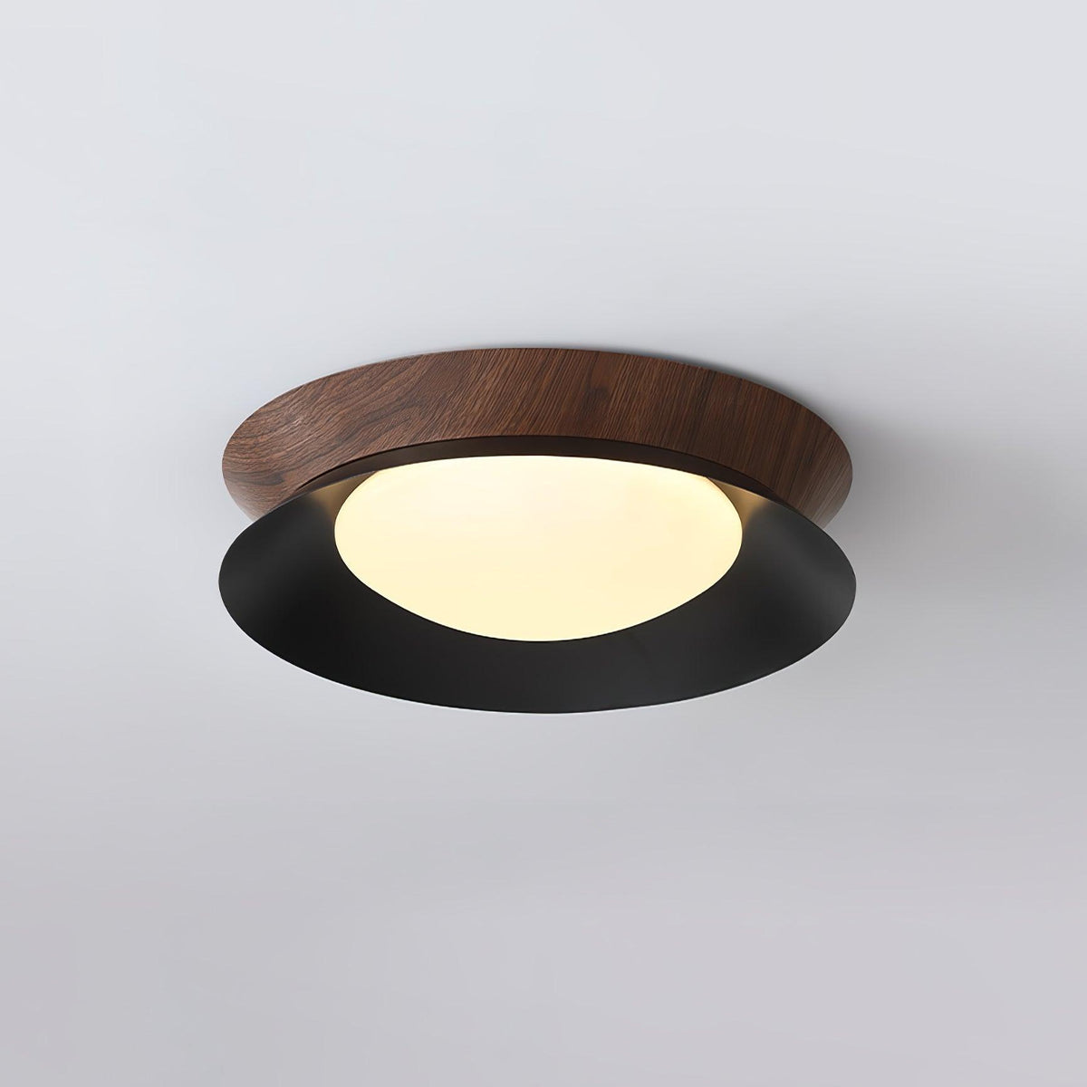 Acor lampa sufitowa pierścień podwójna półokrągła nordycka