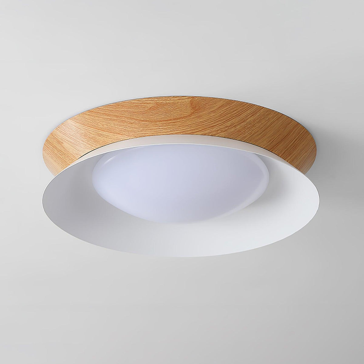 Acor lampa sufitowa pierścień podwójna półokrągła nordycka