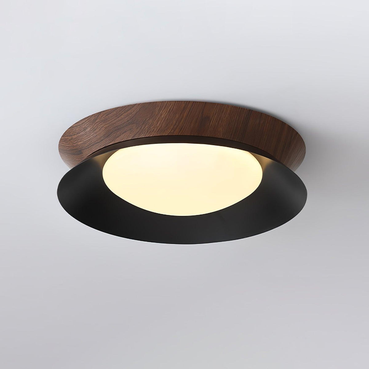 Acor lampa sufitowa pierścień podwójna półokrągła nordycka