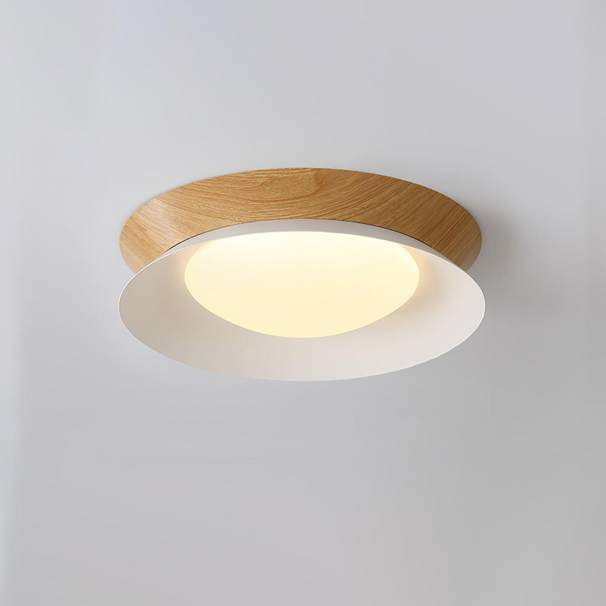 Acor lampa sufitowa pierścień podwójna półokrągła nordycka