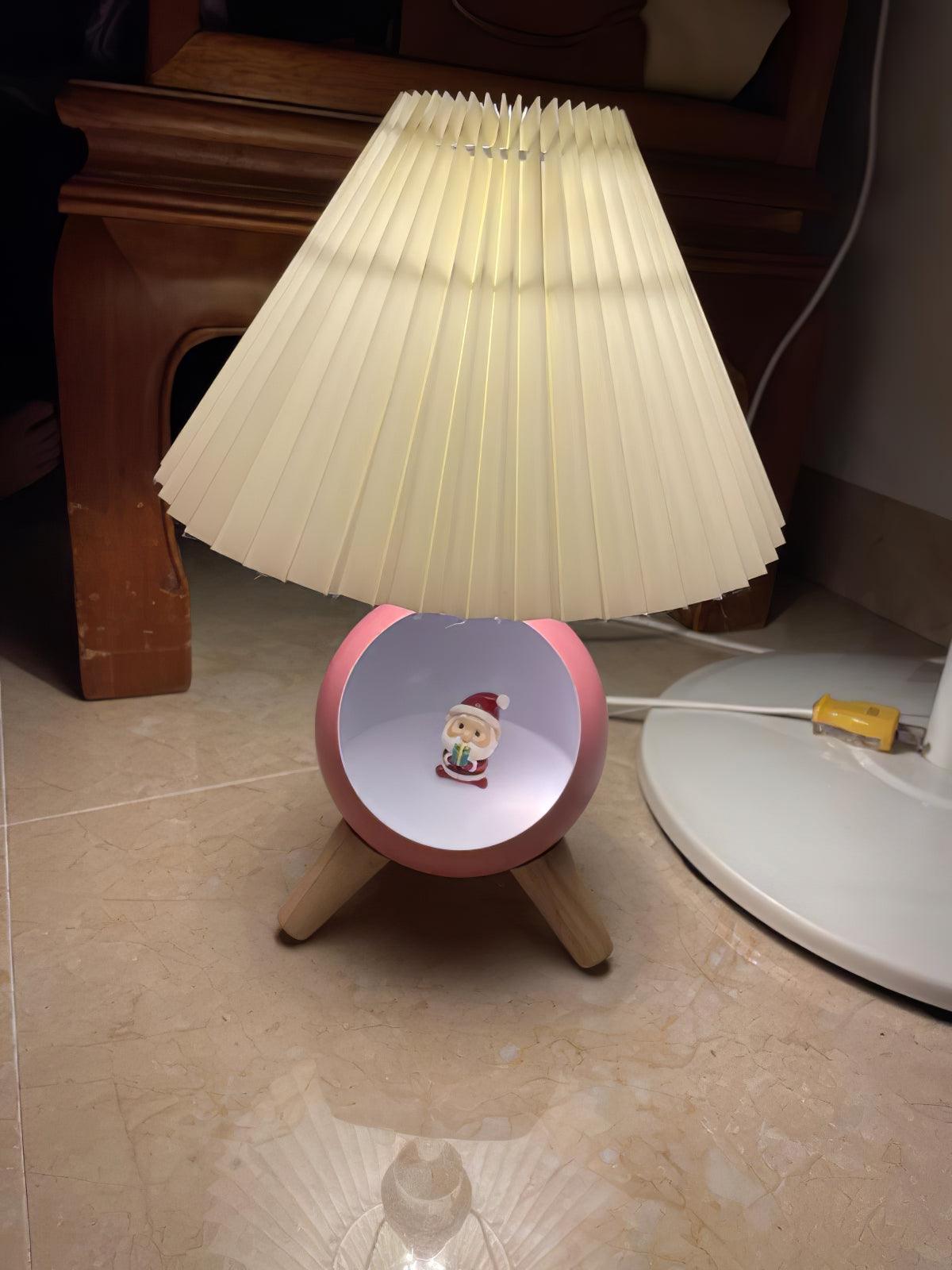 Hazelle nowoczesna lampa stołowa z płótna