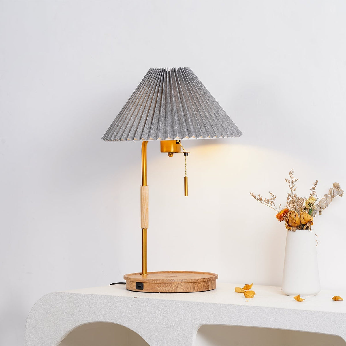 Vellain retro lampa stołowa