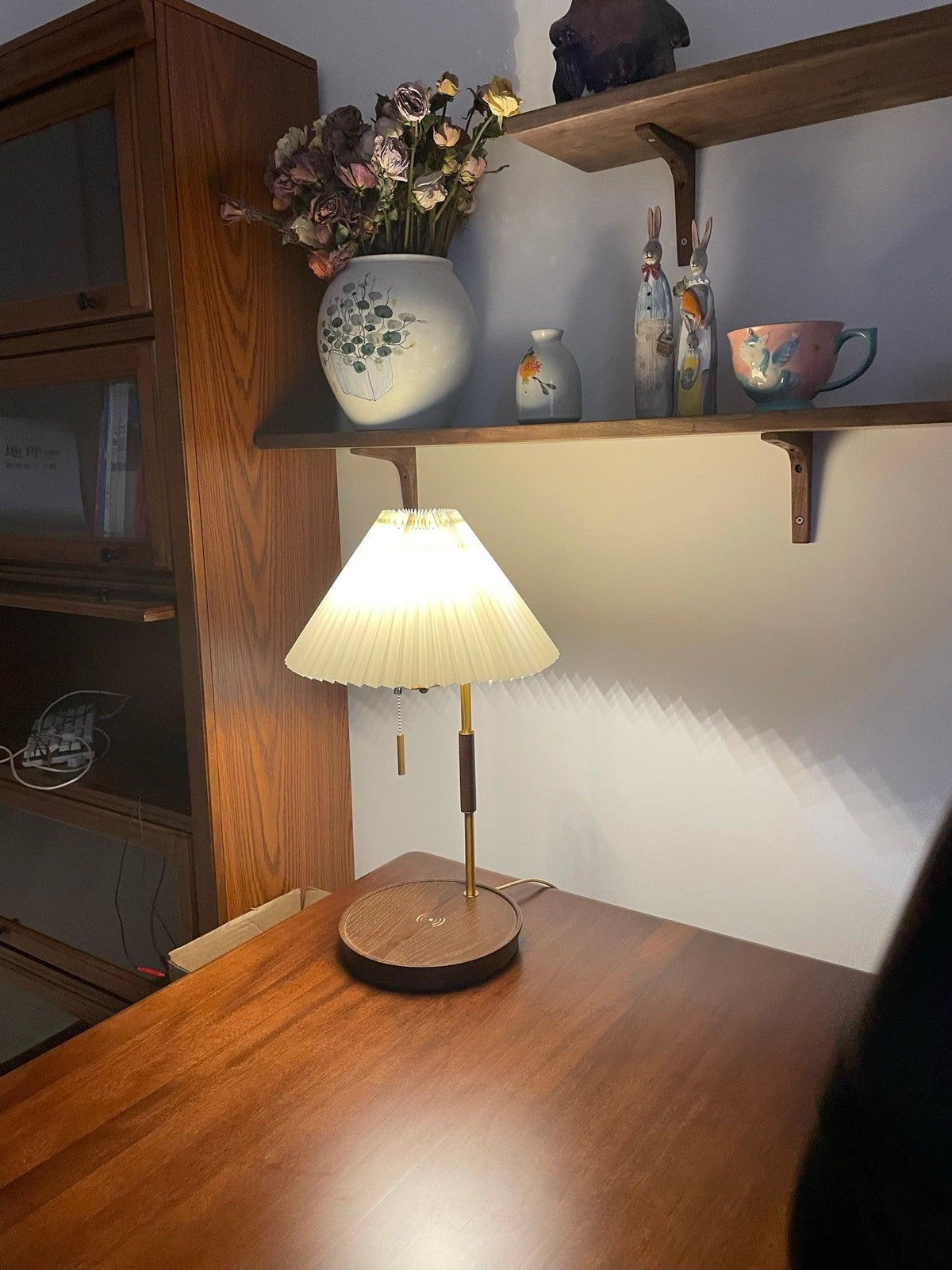 Vellain retro lampa stołowa