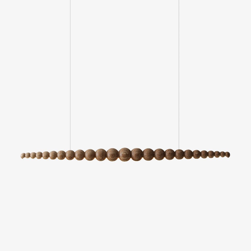 Orlanre minimalistyczna lampa wisząca z drewna