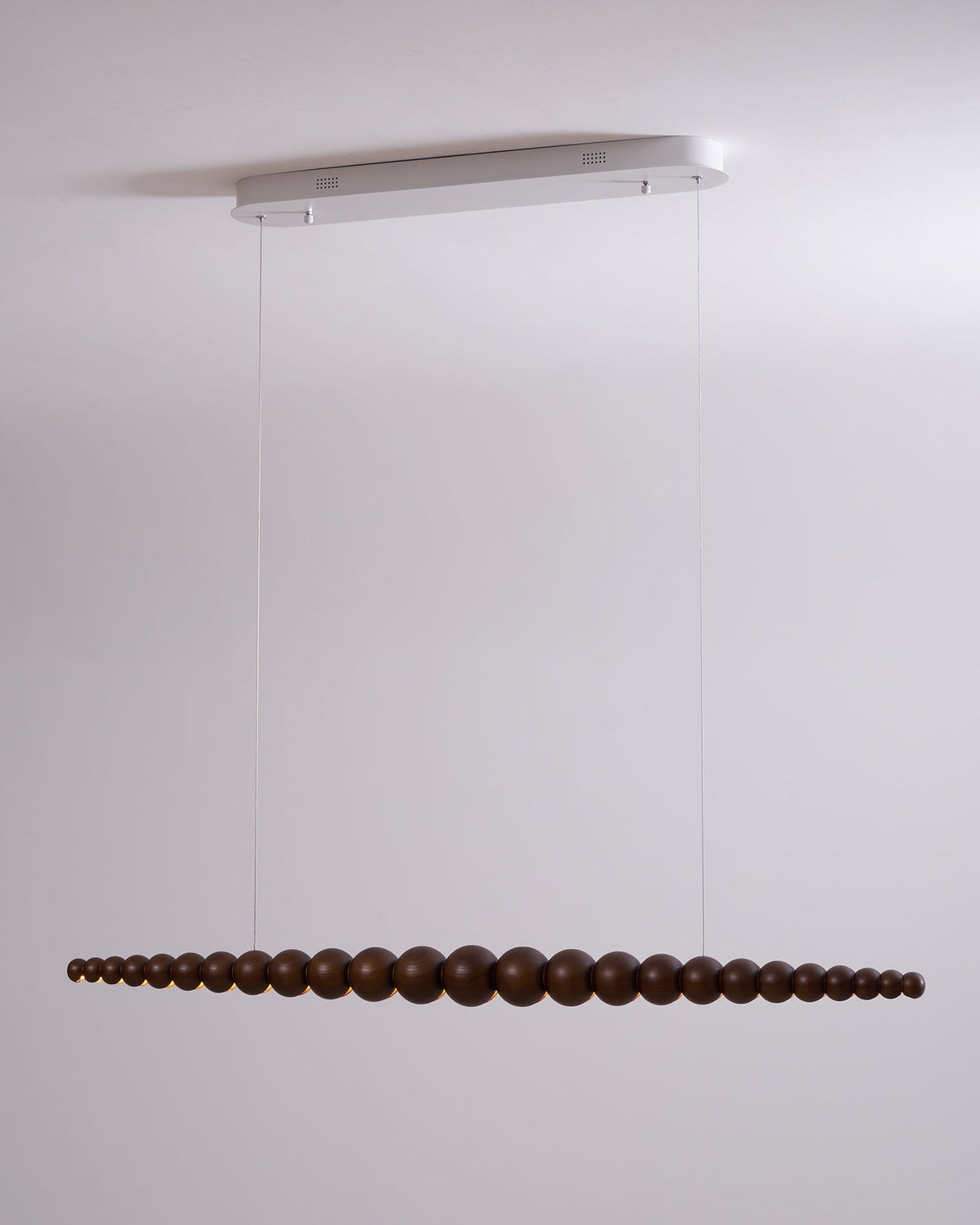 Orlanre minimalistyczna lampa wisząca z drewna