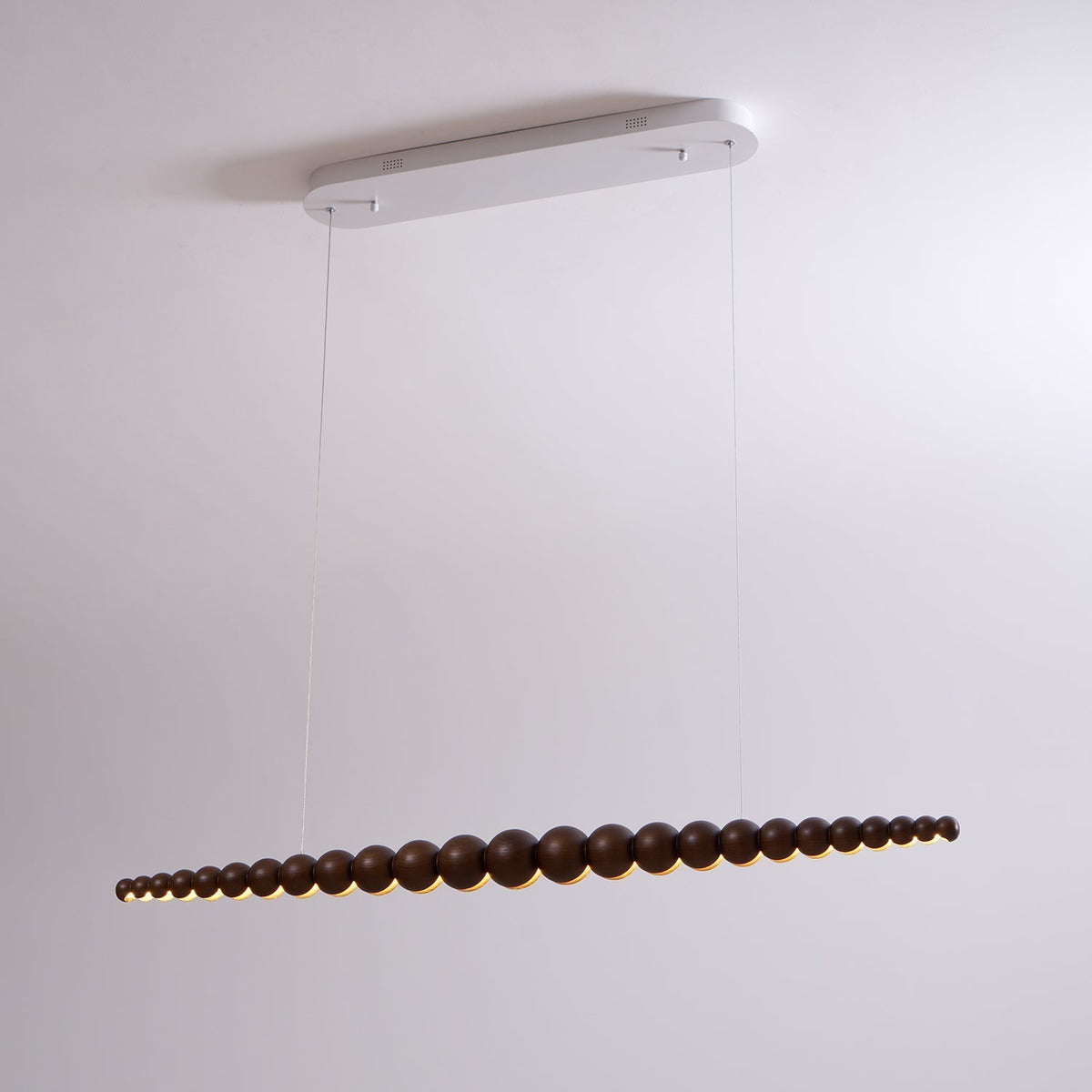 Orlanre minimalistyczna lampa wisząca z drewna