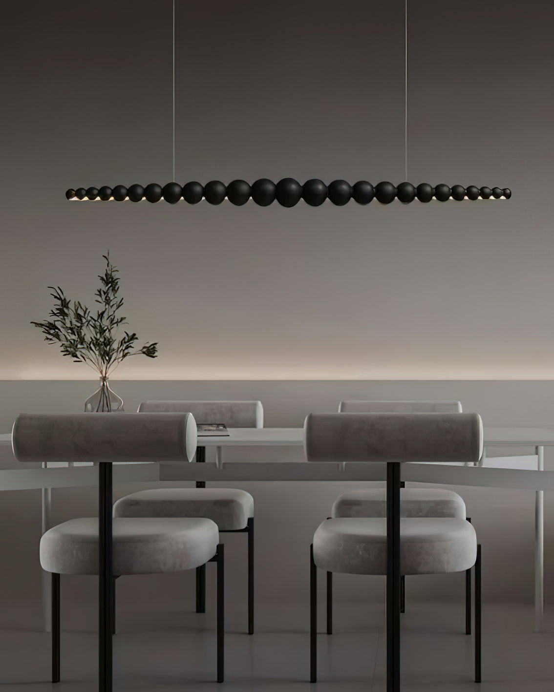 Orlanre minimalistyczna lampa wisząca z drewna