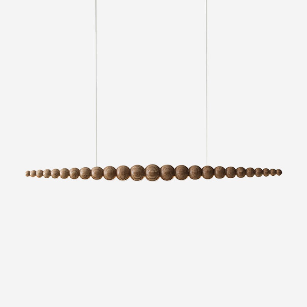 Orlanre minimalistyczna lampa wisząca z drewna