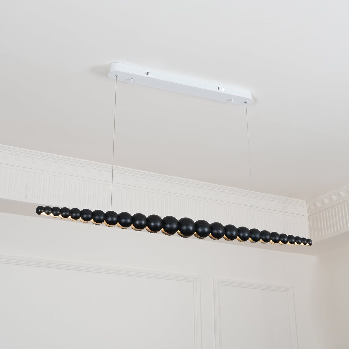 Orlanre minimalistyczna lampa wisząca z drewna
