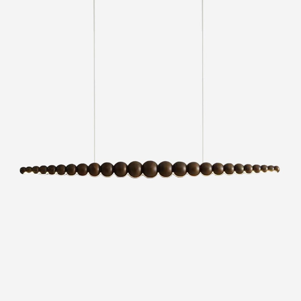 Orlanre minimalistyczna lampa wisząca z drewna