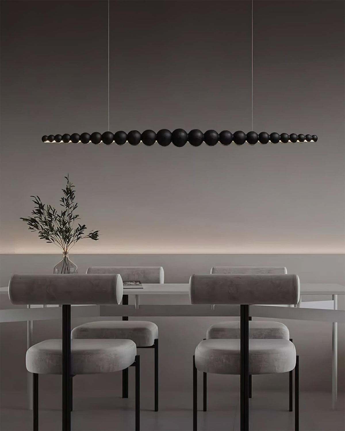Orlanre minimalistyczna lampa wisząca z drewna