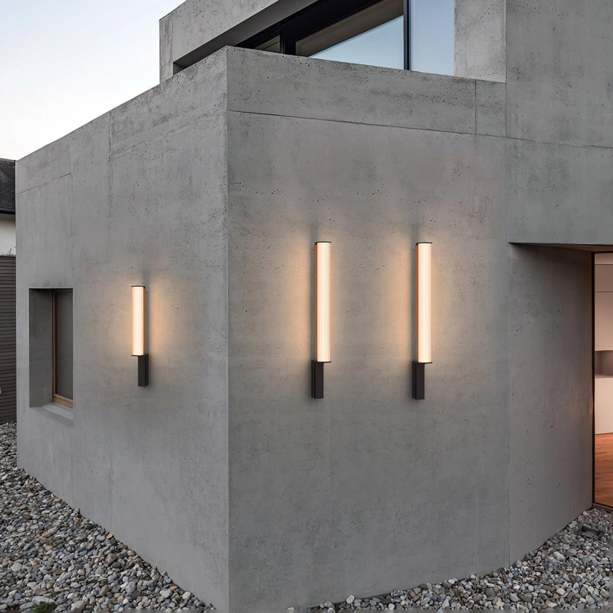 Utalionis Unikalna łukowata kinkiet LED zewnętrzny