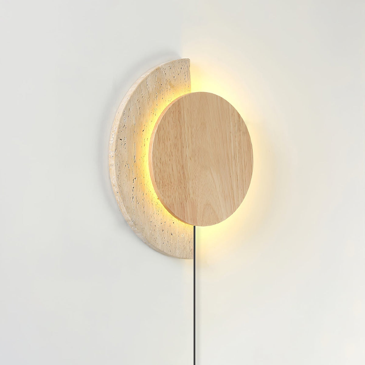 Crescent Halo kinkiet ścienny