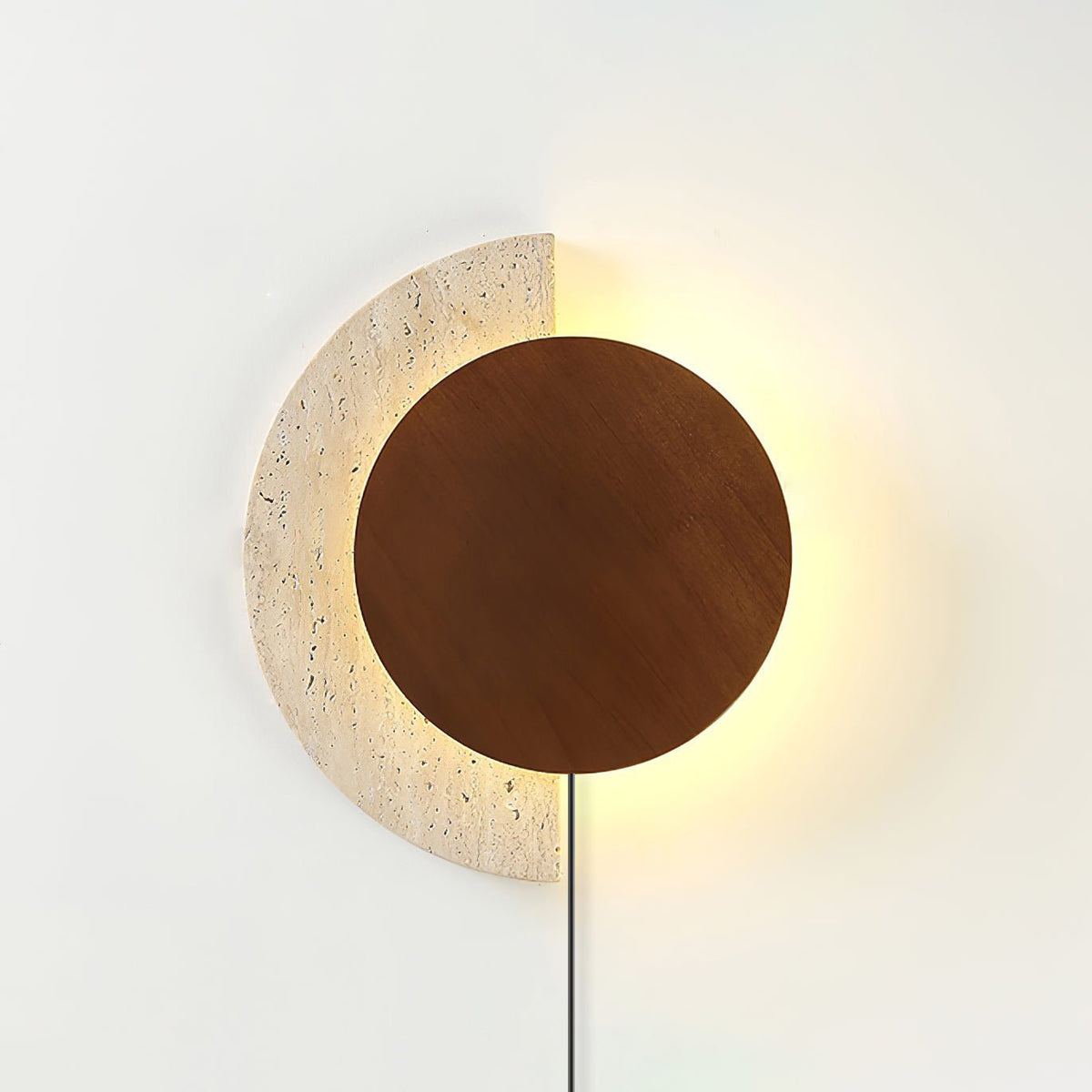 Crescent Halo kinkiet ścienny