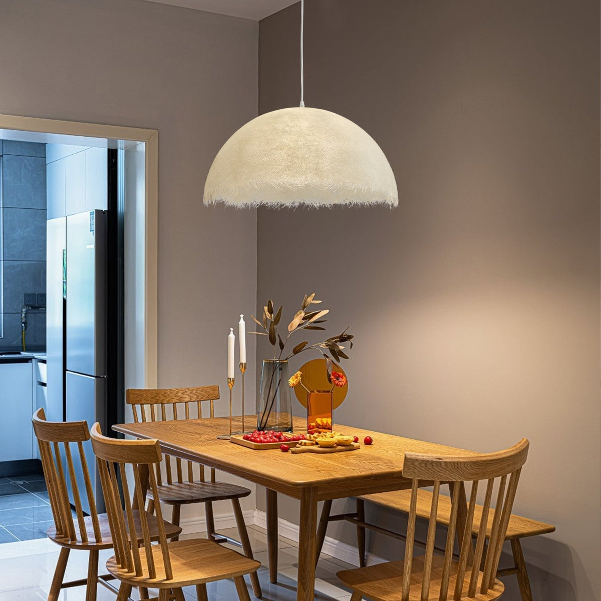 Celoette nowoczesna lampa wisząca z epoksydowej żywicy