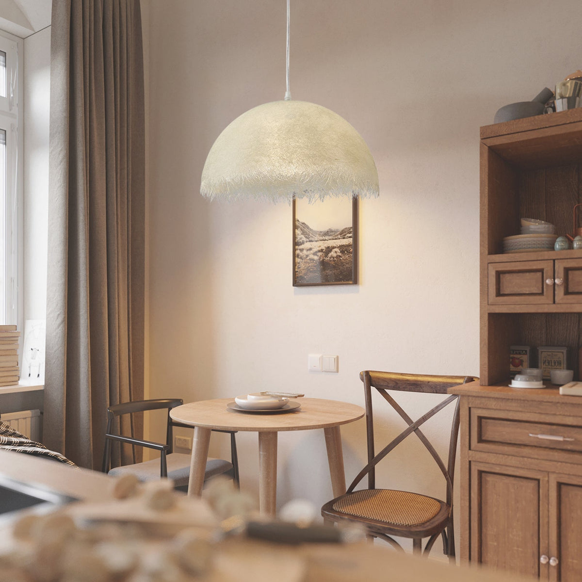 Celoette nowoczesna lampa wisząca z epoksydowej żywicy