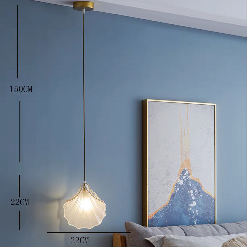 Kristen żyrandol w stylu Art Deco ze szkła perłowego i metalu, biały