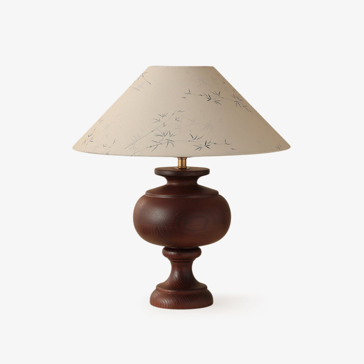Culiril lampa stołowa z płótna o orientalskim wzorze