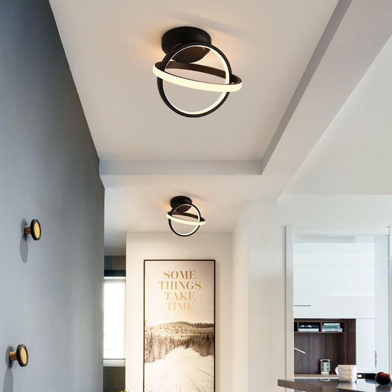 Arisha nowoczesna kulista lampa sufitowa LED korytarz dekoracyjna