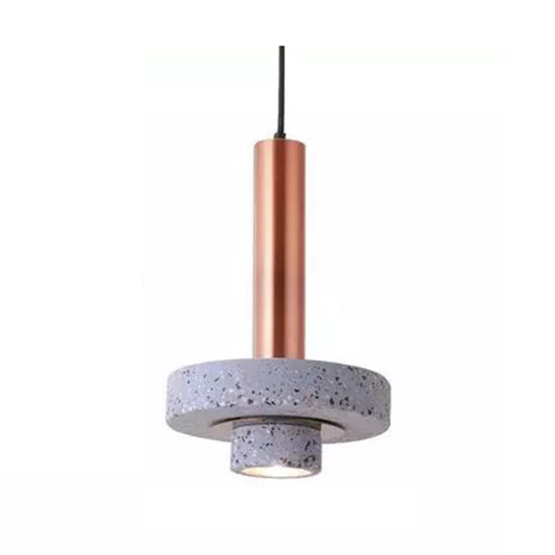 Arisha nowoczesna lampa wisząca LED Art Deco kolorowa w kolorze terazzo