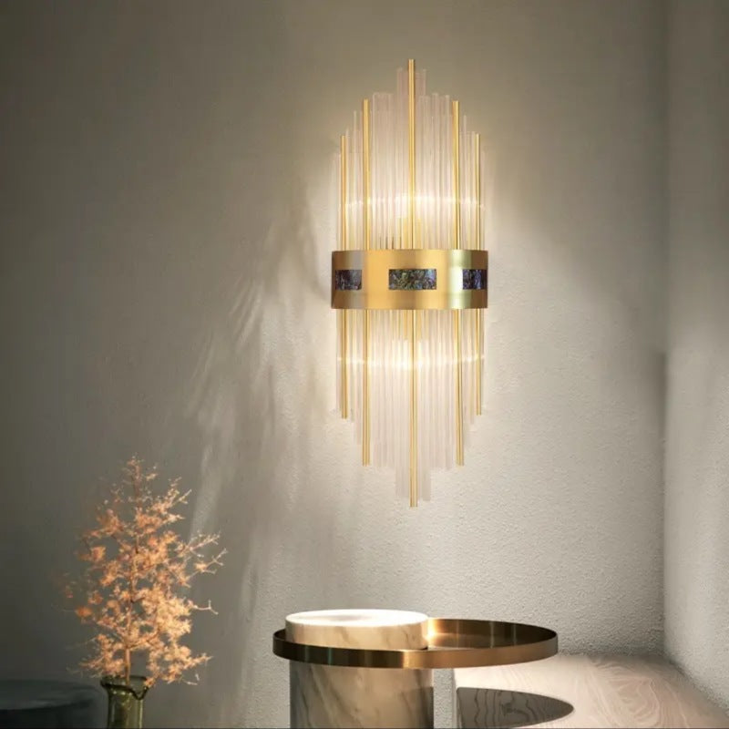 Kristy żyrandol ścienny lampa nocna, ∅18CM