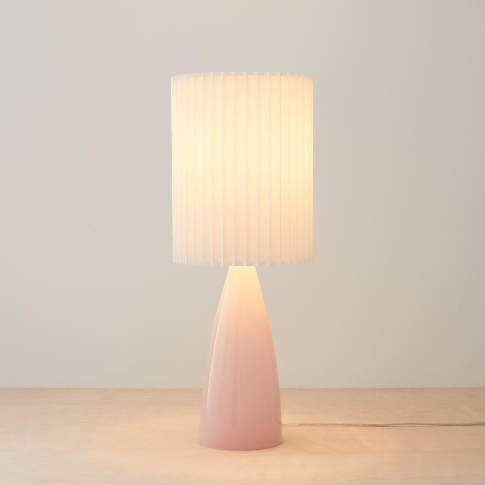 Boko minimalistyczna lampa stołowa z płótna