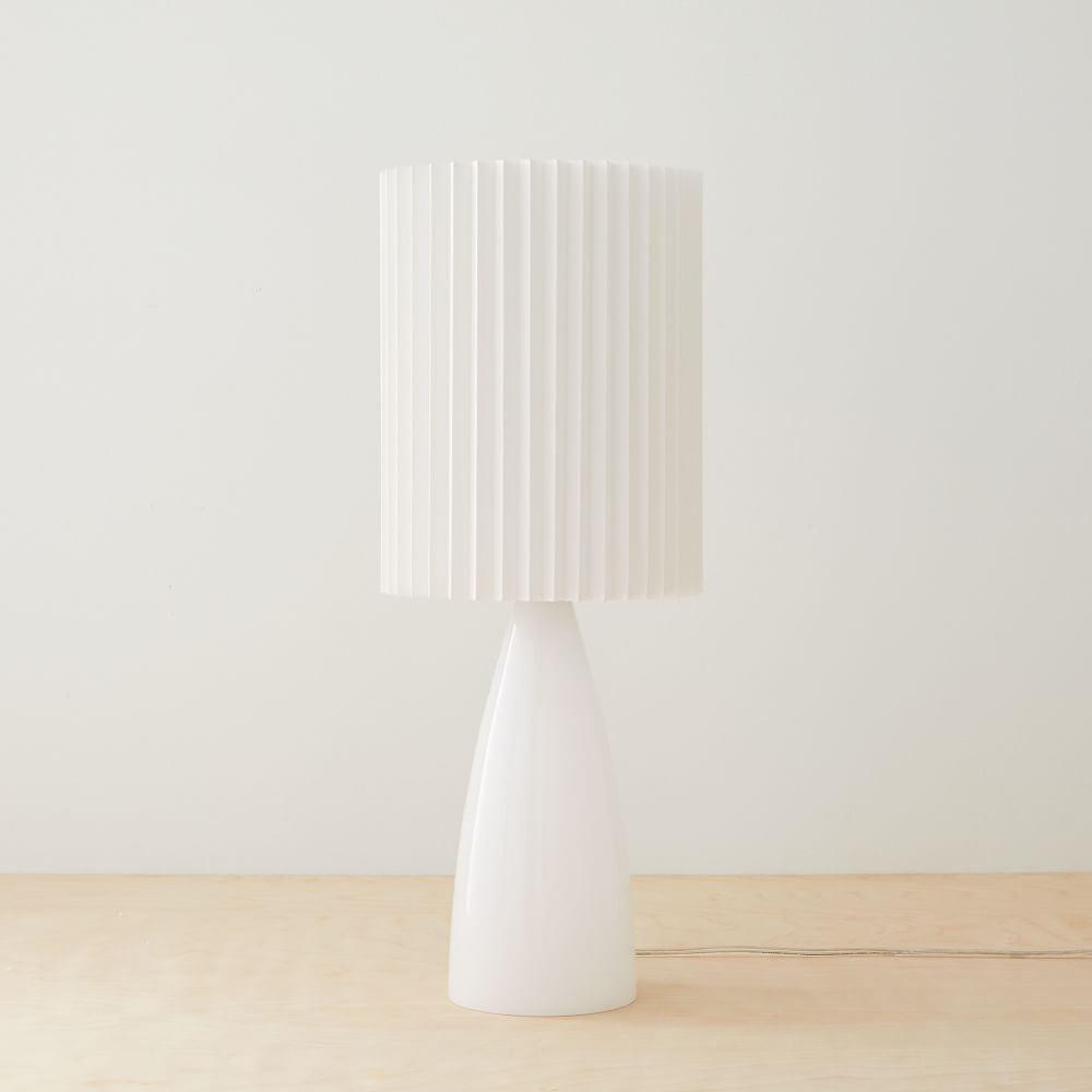 Boko minimalistyczna lampa stołowa z płótna