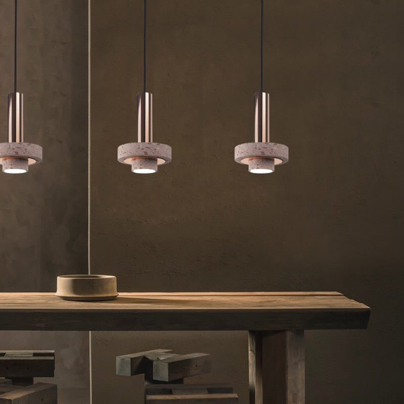 Arisha nowoczesna lampa wisząca LED Art Deco kolorowa w kolorze terazzo