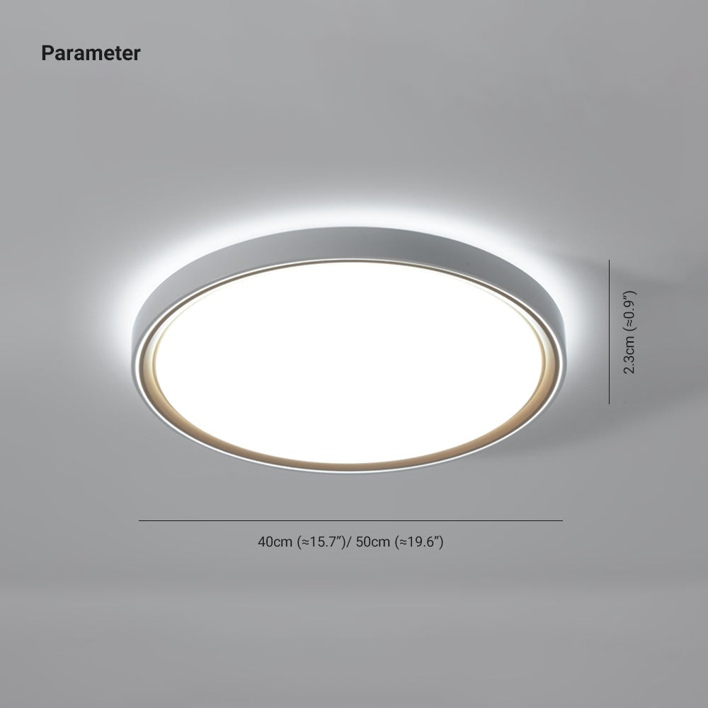 Arisha minimalistyczna lampa sufitowa montowana bezpośrednio okrągła/kwadratowa ze szkła w kolorze złotym