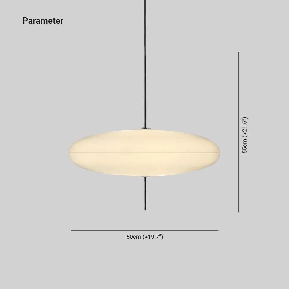 Quor nowoczesna lampa wisząca owalna