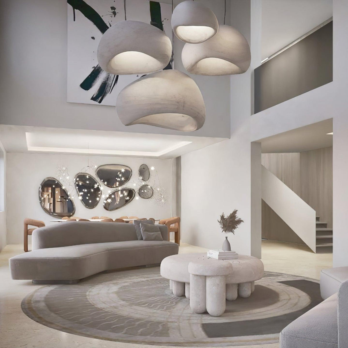 Ivinan minimalistyczna lampa wisząca Cloud