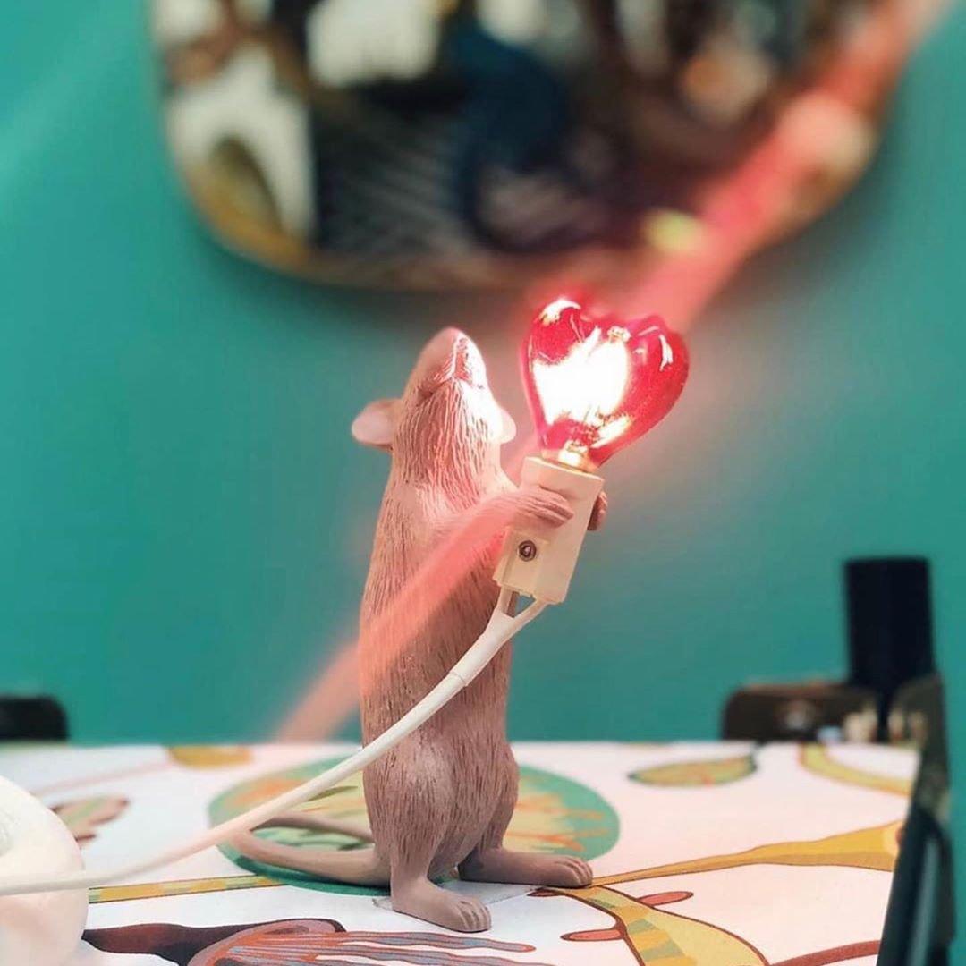 Kalinix lampa stołowa ze sztucznego kamienia o fantazyjnym kształcie
