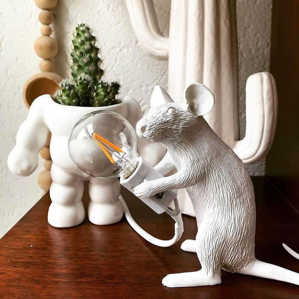 Kalinix lampa stołowa ze sztucznego kamienia o fantazyjnym kształcie