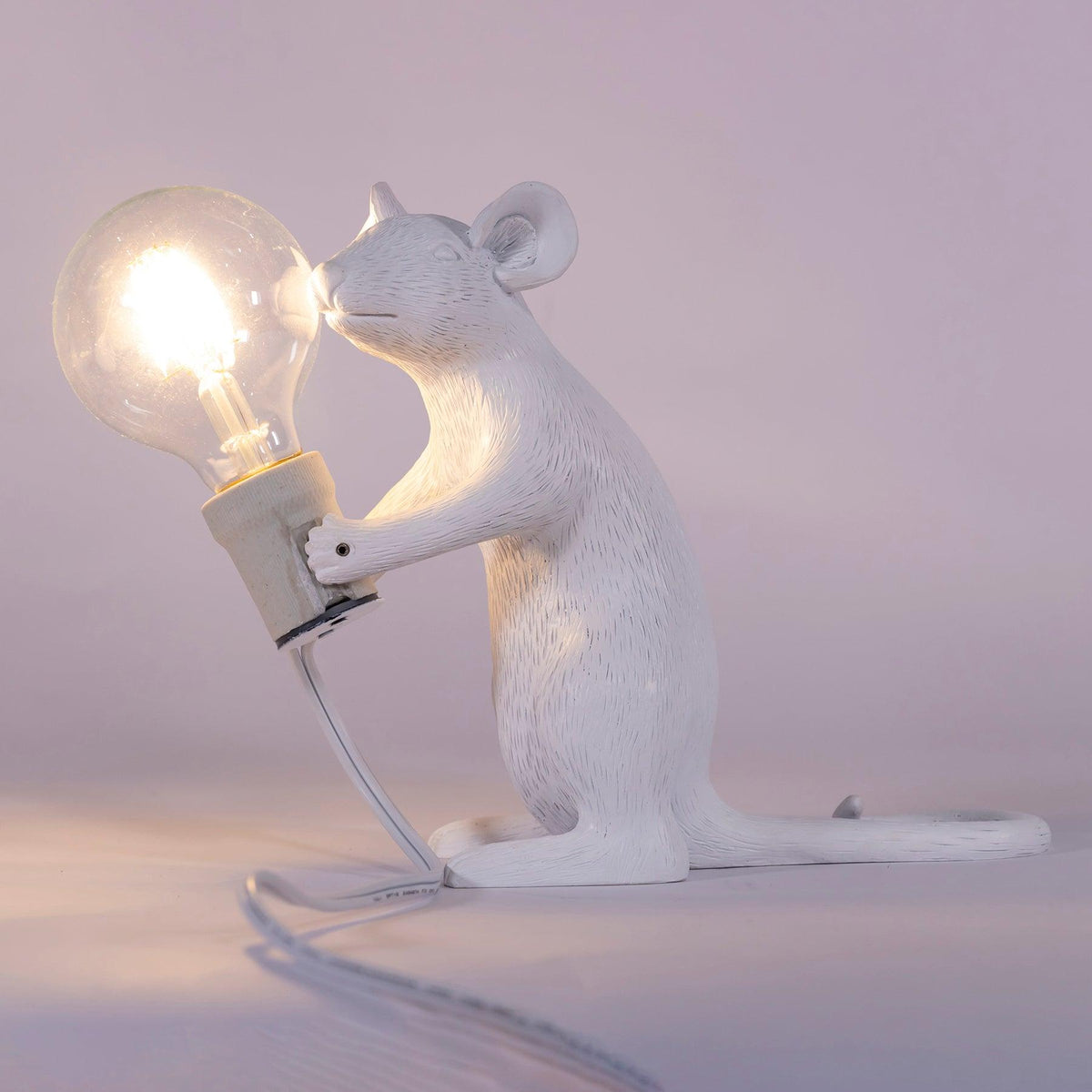 Kalinix lampa stołowa ze sztucznego kamienia o fantazyjnym kształcie