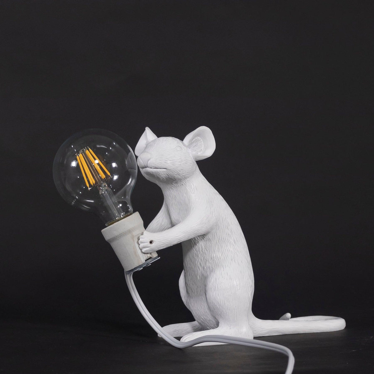 Kalinix lampa stołowa ze sztucznego kamienia o fantazyjnym kształcie