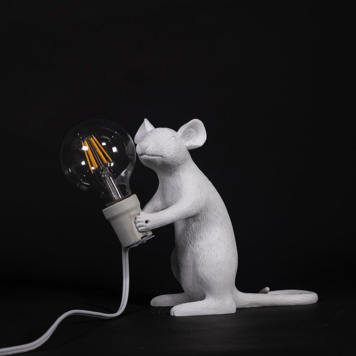 Kalinix lampa stołowa ze sztucznego kamienia o fantazyjnym kształcie