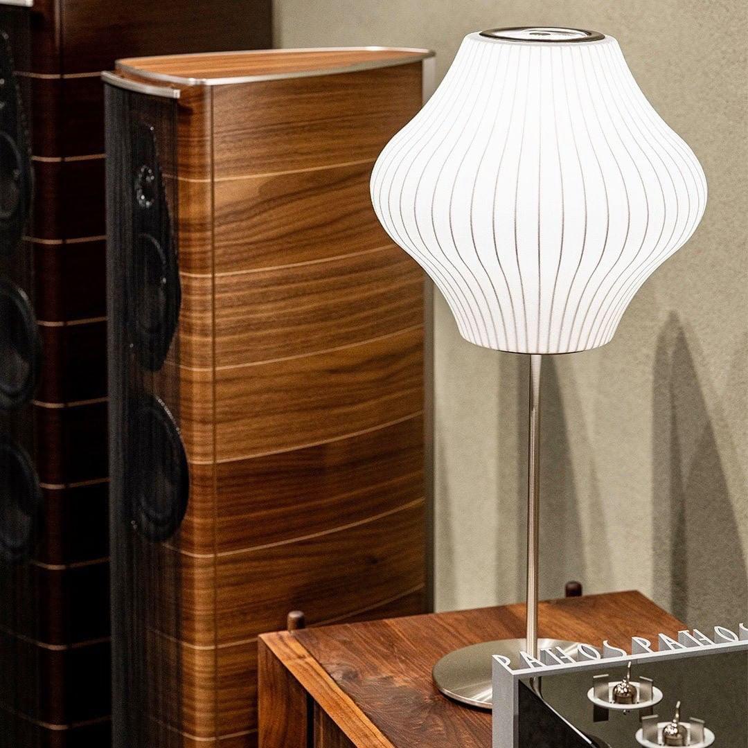 Lampa stołowa Solisive ze stali artystyczna