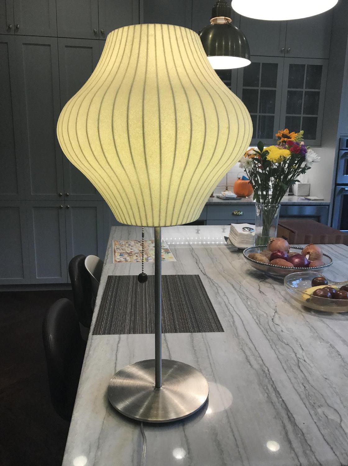 Lampa stołowa Solisive ze stali artystyczna