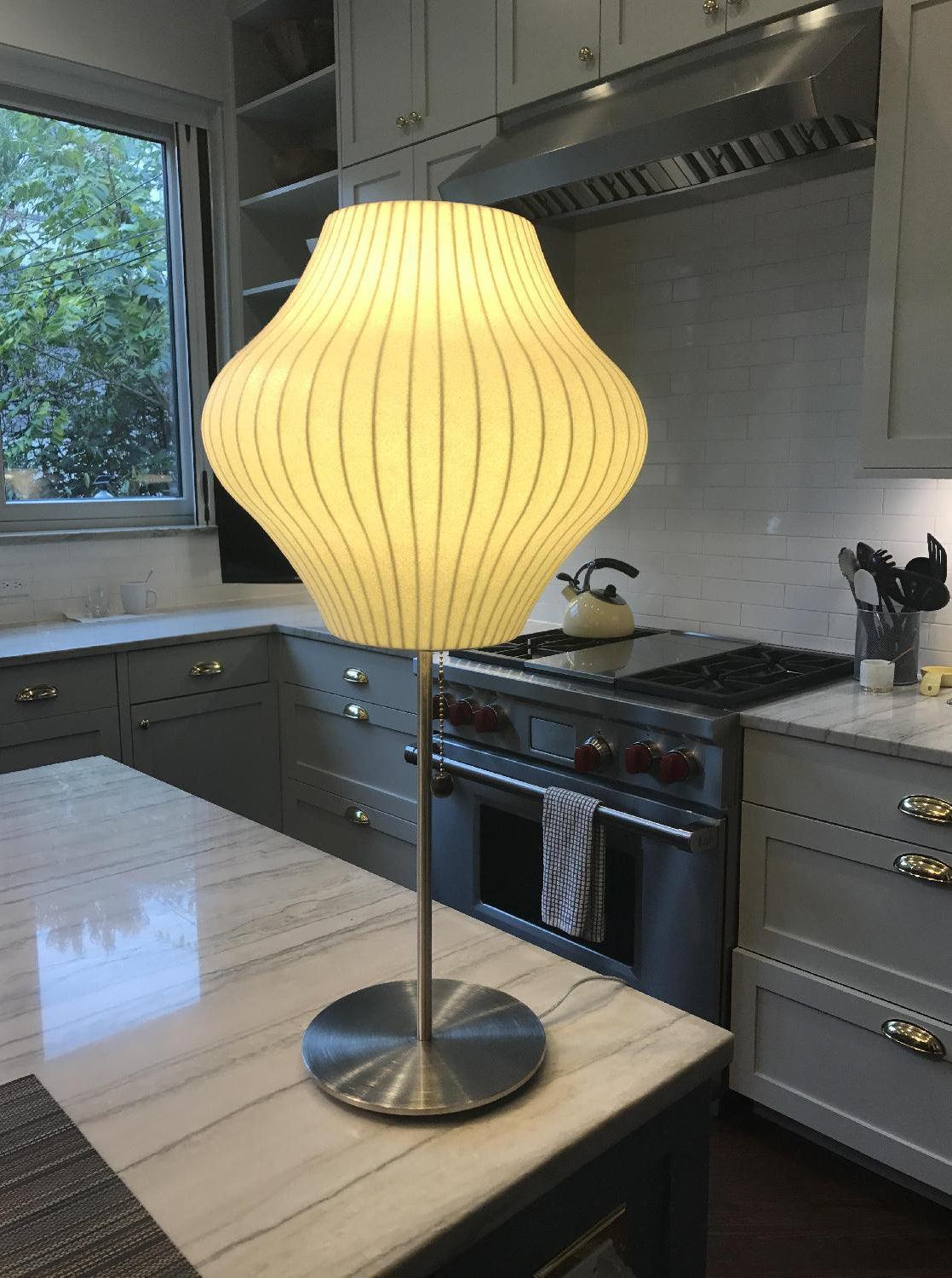 Lampa stołowa Solisive ze stali artystyczna