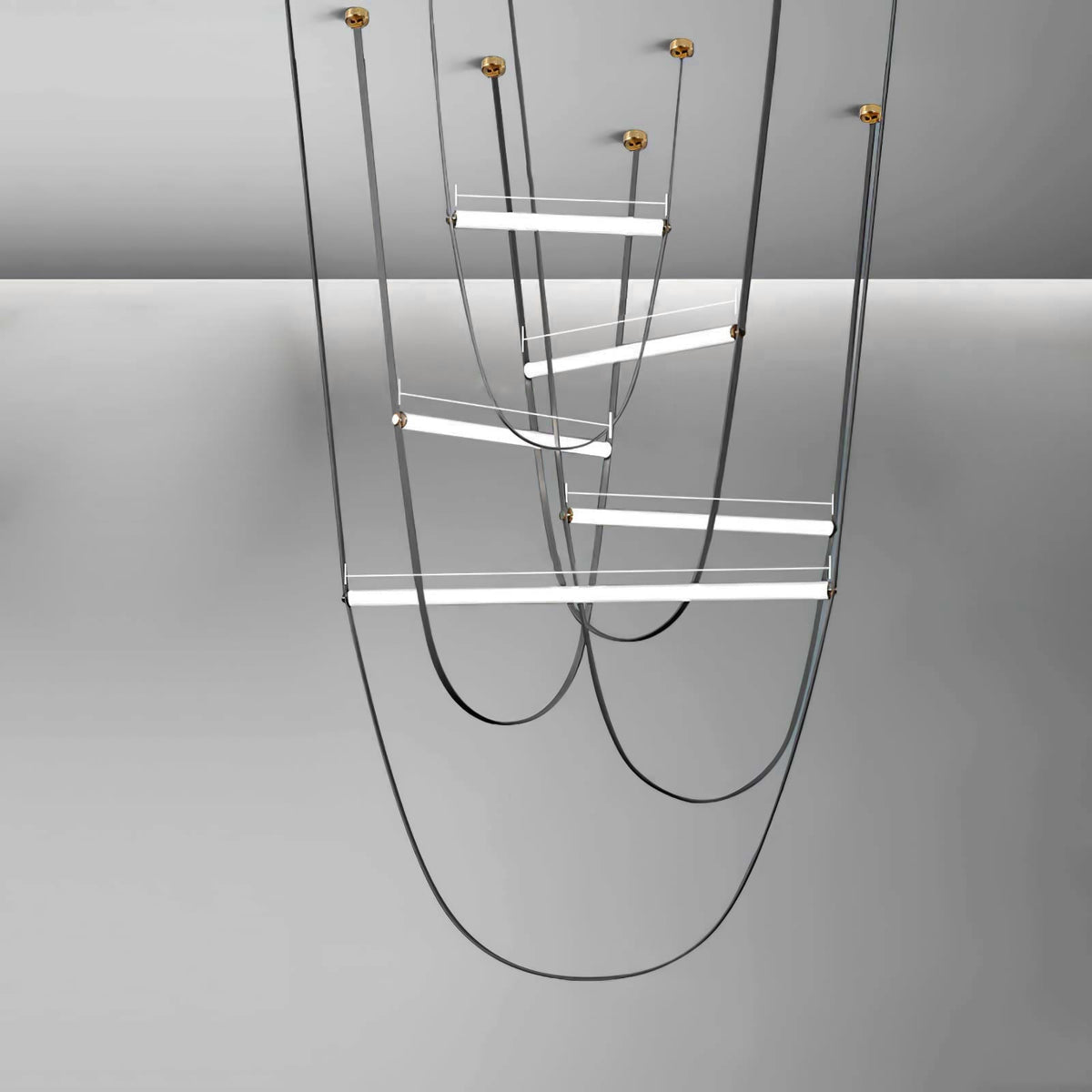 Talinor lampa wisząca z pasem rozpraszającym