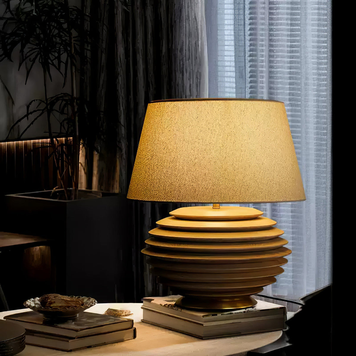 Abby nowoczesna lampa stołowa