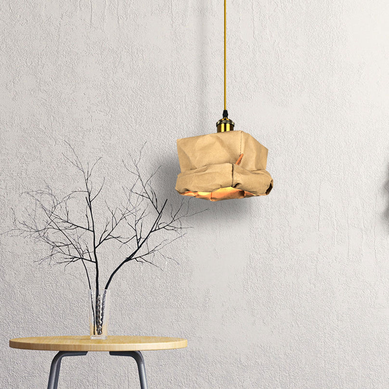 Valentina Vintage Cup lampa wisząca ze szkła ABS Metal Paper do salonu sypialni